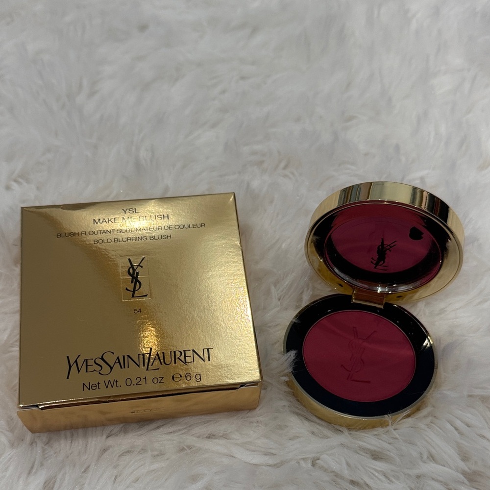 NEW! Yves Saint Laurent MAKE ME BLUSH POWDER BLUSH SHADE 54 BERRY BANG